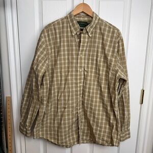 C.C. Filson Co Seattle Men's Size L Plaid Long Sleeve Button Down Cotton Shirt